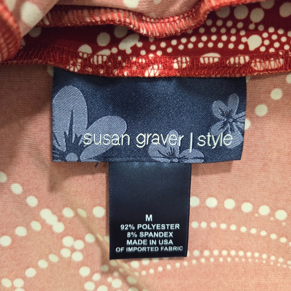 Susan Graver Liquid Knit Midi Skirt Women's Size Medium Office Business Classic - Picture 4 of 7